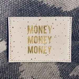 NWOT Mud Pie Money Money Money Wallet